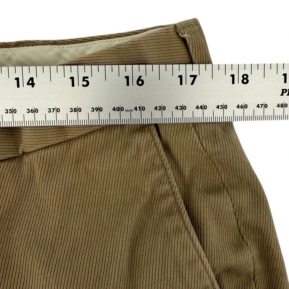 Polo‎ Ralph Lauren Mens Khaki Textured Chino Suffield Fit Pants Size 35x28.5